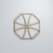 Ekena Millwork Small Haswell Decorative Fretwork Wood Wall Panels, Birch, 11 3/8"W x 11 3/8"H x 3/8"T WALW12X12X0375HWLBI - alternate 5